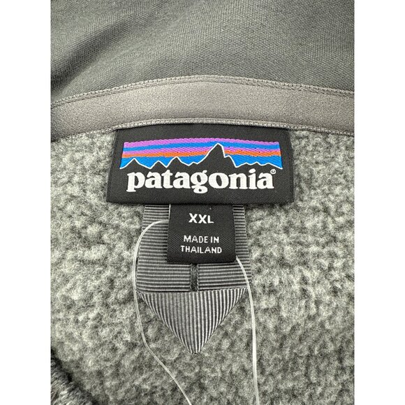 Patagonia Mens Better Sweater 1/4-Zip Pullover XXL Gray - Picture 7 of 12